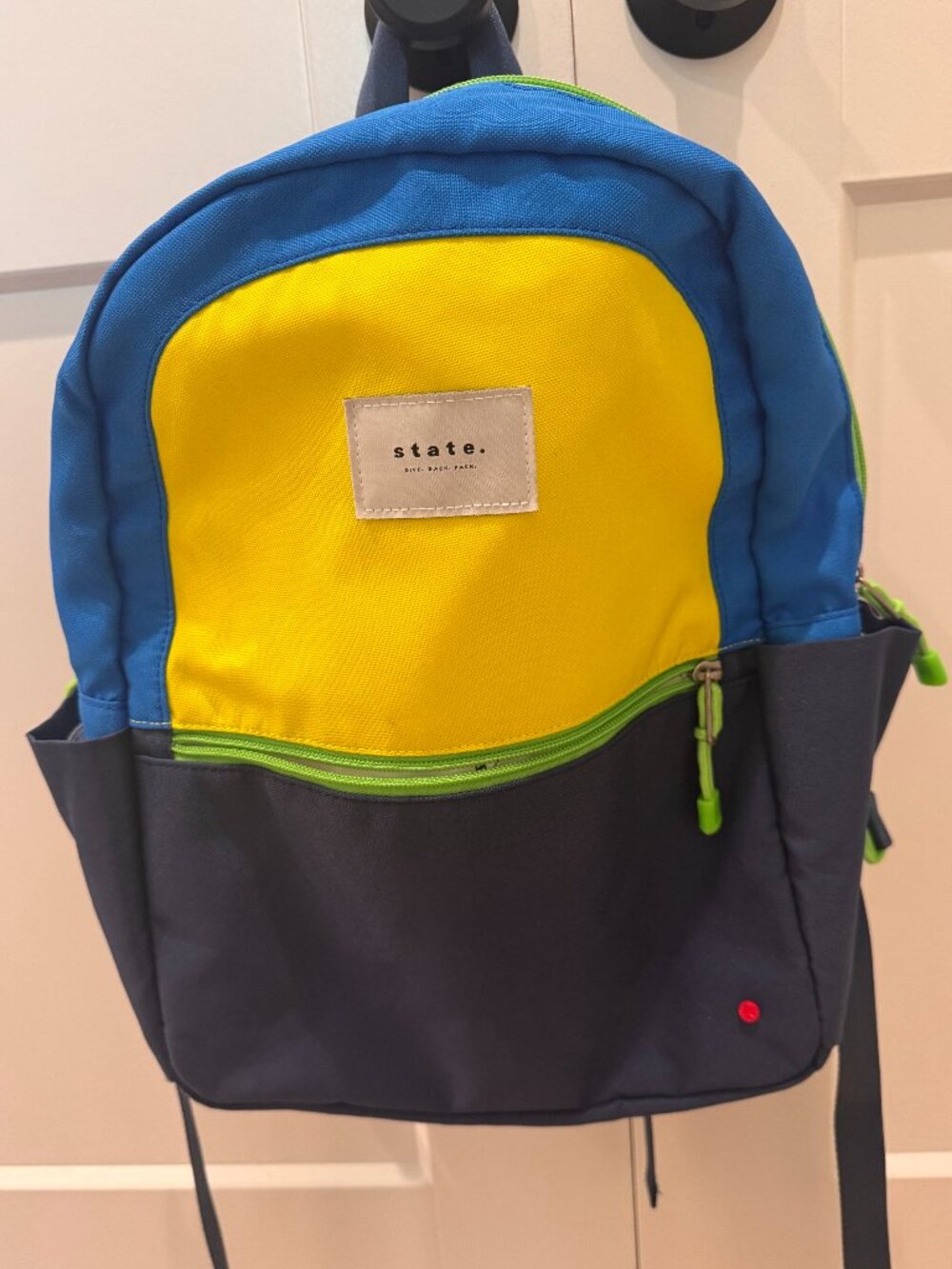 State Backpack Color Block NWOT